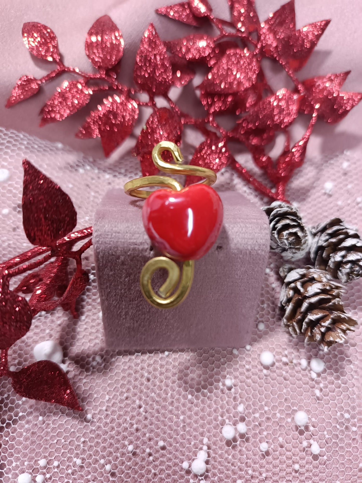 Anello Artigianale con cuore