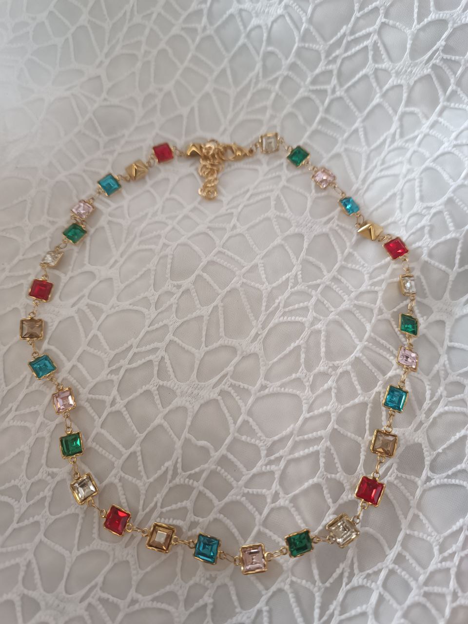 Set Brillar Multicolor Collana +Orecchini