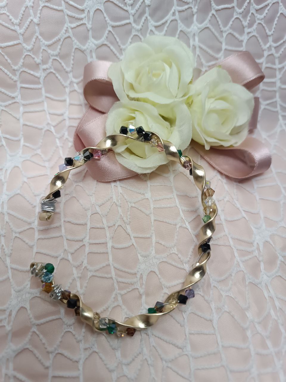 Set Bracciale con Anello Artigianale (Wire & Pietre in agata)