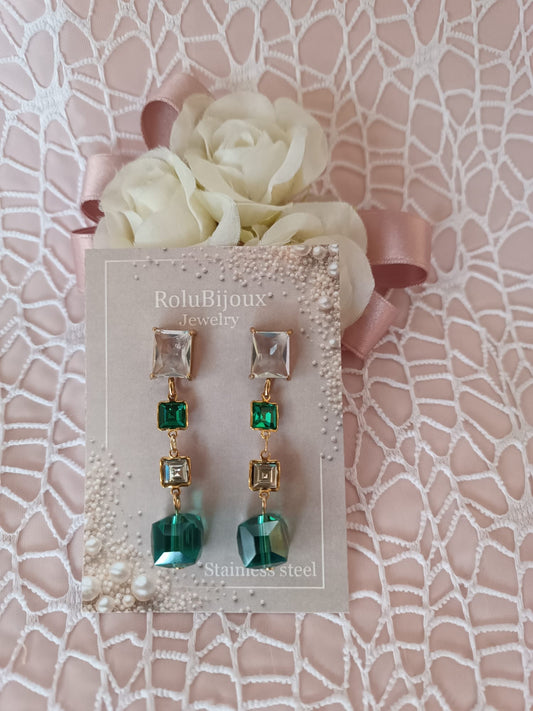 Orecchini Armonia di cristalli