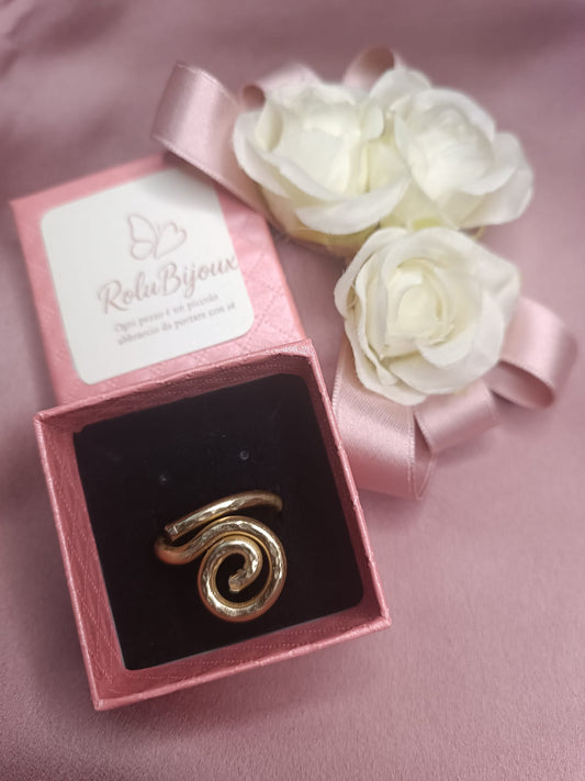 Anello Artigianale a Spirale