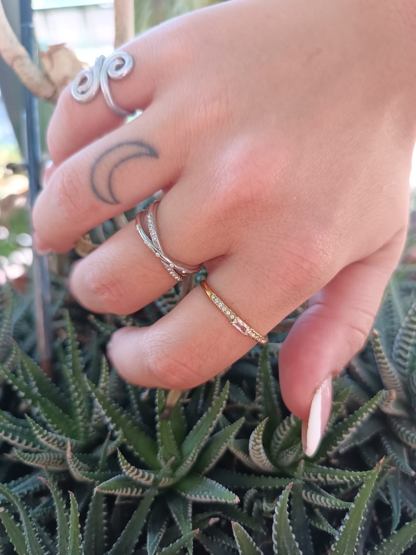 Anello doppia fascia